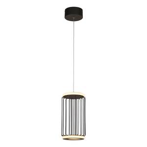 LED-Hanglamp Circolo Cage aluminium/silicone - zwart - Aantal lichtbronnen: 1