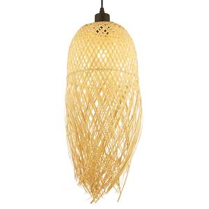 Lampada a sospensione Bali Bamboo Bambù - Marrone - 1 punto luce