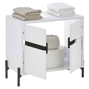 Set di 4 mobili da bagno Avatra Bianco