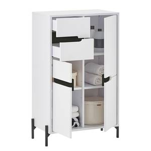 Set di 4 mobili da bagno Avatra Bianco