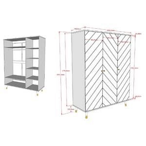 Kleiderschrank Billy Weiß