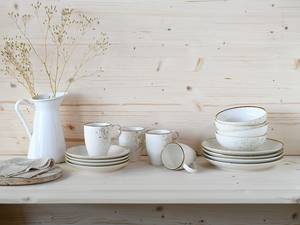 Serviesset Nature Collection aardewerk - 16-delig - Beige