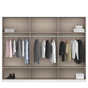 Drehtürenschrank Bari Typ B Graumetallic - Breite: 271 cm