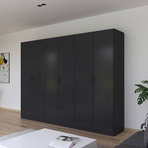 Drehtürenschrank Bari Typ A Graumetallic - Breite: 271 cm