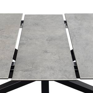 Table extensible Holcot Imitation béton - 200 x 100 cm