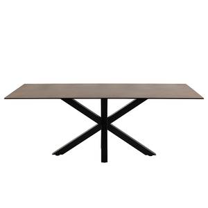 Eettafel Holcot rechthoekig Roestbruin - Breedte: 200 cm