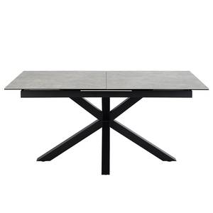 Uitschuifbare eettafel Holcot Concrete look - 168 x 90 cm