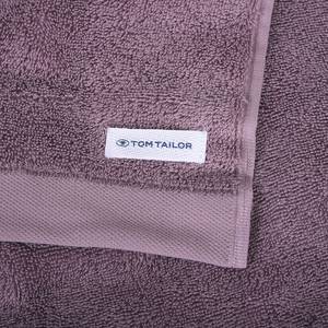 Handtuch Tom Tailor 2er-Set Baumwolle - 50 x 100 cm - Violett