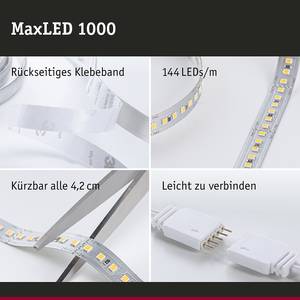 Ruban LED MaxLED 2,5m Aluminium - Argenté