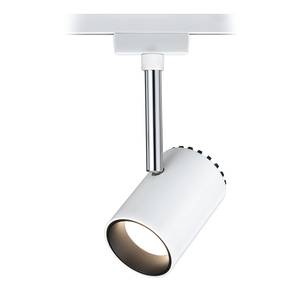 Plafondlamp Urail Spot Shine aluminium - wit - 1 lichtbron