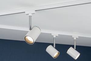 Lampada da soffitto Urail Spot Shine Metallo - Bianco - 1 punto luce