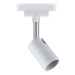 Plafondlamp Urail Spot Pure I aluminium - wit/chroom- 1 lichtbron