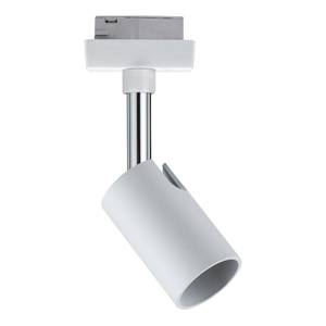 Plafonnier Urail Spot Pure I Aluminium - Blanc / Chrome - 1 ampoule