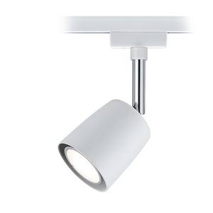 Plafonnier Urail spot cache Aluminium - 1 ampoule - Blanc / Chrome