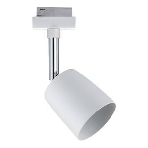 Deckenleuchte Urail Spot Cover Aluminium - 1-flammig - Weiß / Chrom