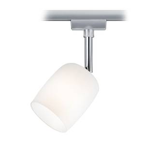 Plafondlamp Urail Spot Blossom aluminium - 1 lichtbron - Wit/chroomkleurig