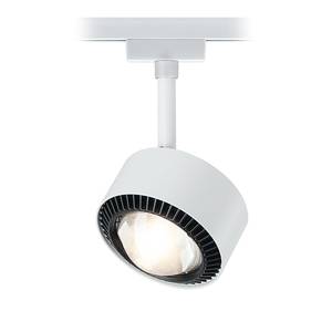 Lampada da soffitto Urail Spot Aldan Alluminio - 1 punti luce - Bianco / Nero