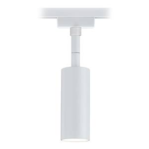 Spot Urail Tubo Aluminium - 1 ampoules - Blanc - Blanc chaud