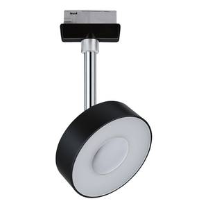 Plafondlamp Urail Spot Circle aluminium - 1 lichtbron - Zwart - ja