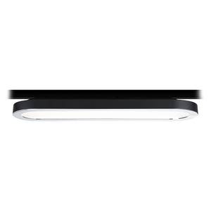 Lampada da soffitto Urail Panel Loop Alluminio - Nero