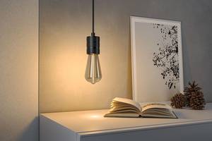 Lampadina LED Floating Shine ST64 Vetro trasparente - Grigio