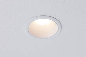 Lampada a incasso Cole Coin Alluminio / Materiale plastico - Bianco - Set da 3