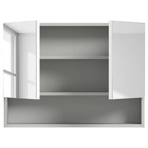 Spiegelschrank Cropp Typ A Grau - Breite: 74 cm