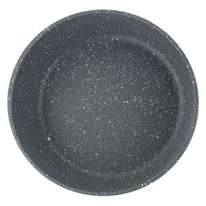 Pannenset Gourmet Granit aluminium - grijs - Set van 10