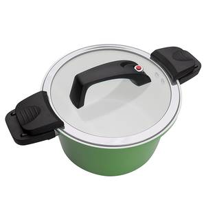 Snelkookpan Celler aluminium - Groen