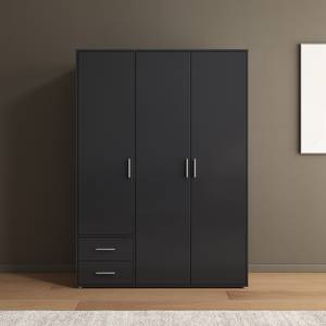 Drehtürenschrank Matera Graumetallic - Breite: 140 cm