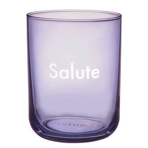 Trinkglas COLORATA Salute 6er-Set Glas - Lila