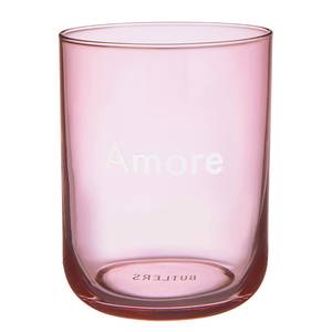 Trinkglas COLORATA Amore 6er-Set Glas - Rosa