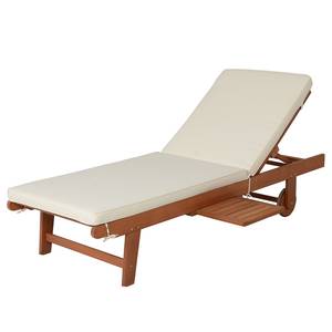 Lounge-eiland San Diego massief eucalyptushout - Beige