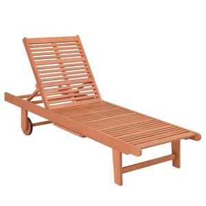 Lounge-eiland San Diego massief eucalyptushout - Beige