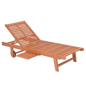 Lounge-eiland San Diego massief eucalyptushout - Beige