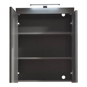 Beleuchteter Spiegelschrank Nison Graphit - Breite: 60 cm