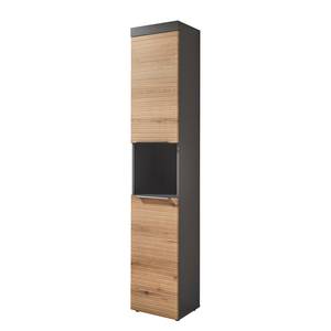 Hochschrank Nison Eiche Dekor / Graphit