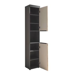 Hochschrank Nison Eiche Dekor / Graphit