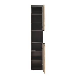 Hochschrank Nison Eiche Dekor / Graphit