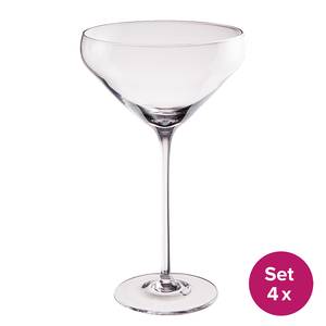 Verres à cocktail CLASSY HOUR - Lot de 4 Verre - Transparent