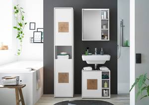 Armoire de toilette Astris Blanc mat