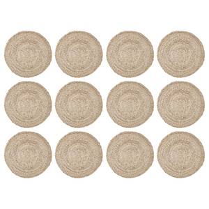 Platzset TOUT AUTOUR 12er-Set Jute - Natur