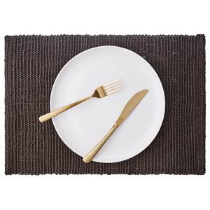 Platzset FARMHOUSE 4er-Set Jute - Anthrazit