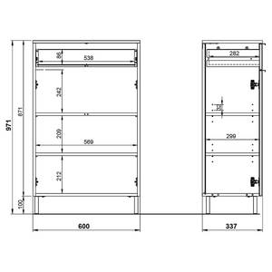 Unterschrank Arcena Graphit