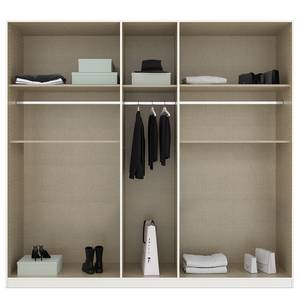 Drehtürenschrank Ticao mit Softclose Graumetallic - Breite: 226 cm