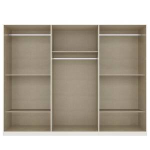 Drehtürenschrank Ticao mit Softclose Graumetallic - Breite: 271 cm