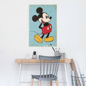 Poster Mickey Mouse Papier - Blau - 61 x 91,5 cm