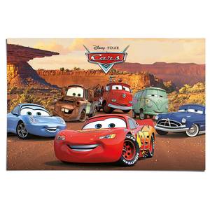 Poster Disney`s Cars papier - meerdere kleuren - 61 x 91,5 cm