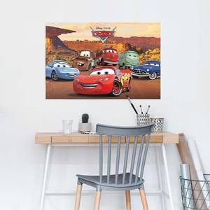 Poster Disney`s Cars papier - meerdere kleuren - 61 x 91,5 cm