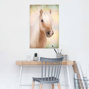 Poster Pony Liebe Papier - Braun - 61 x 91,5 cm